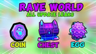 Petsim99 Update Leaks🤫 RAVE WORLD 🎵💜