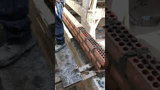 Asentado de ladrillo ,construcción!