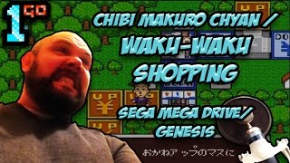 1GO Short Play - Chibi Makuro Chyan / Waku-Waku Shopping (Mega Drive/Genesis) (With Commentary)