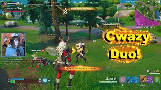 This duo game was crazy | The enemy got Waluigi's revenge LOL | Fortnite with Viewers on Twitch