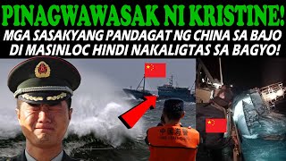 BREAKING!🔴MGA BARKO NG CHINA SA BAJO DI MASINLOC HINDI NAKALIGTAS SA BAGSIK NI BAGYONG KRISTINE