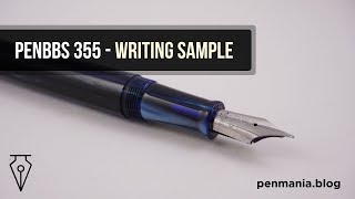 PenBBS 355 - Writing sample