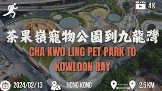 從茶果嶺寵物公園到九龍灣 Scenic Run from Cha Kwo Ling Pet Park to Kowloon Bay