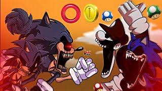 Lord X REVENGE LORD X VS EXE (Faker Sonic) VS MX PART 2 DC2