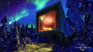 1 HOUR Ambient Winter, Chill, Relaxing Christmas Music,