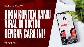 BINGUNG HARUS GIMANA BUAT BIKIN KONTEN DI TIKTOK? IKUTIN CARA INI! | #KelasANJ