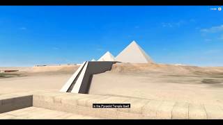 DIGITAL GIZA: Giza 3D - Tour of the Khufu Valley Temple