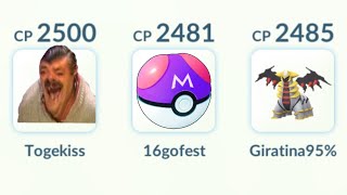 TRIED FANTASY CUP IN POKEMON GO BUT...