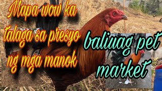 mapa wow ka talaga sa presyo ng mga manok baliuag pet market.