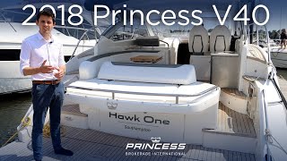 Princess V40 'Hawk One' Broker Walkthrough - SOLD