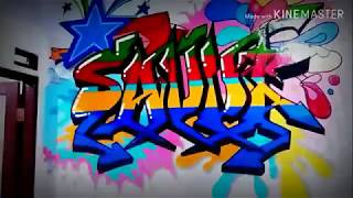 TUTORIAL GRAFFITI - nama dinding rumah