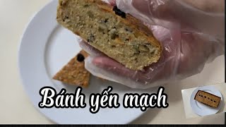 Bánh yến mạch siêu dễ