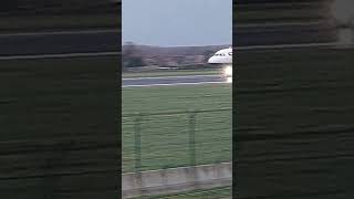 plane spoting at brussles airport: british airway A321