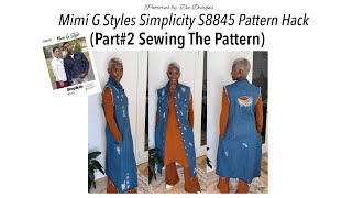 Denim Jacket Pattern Hack (Part #2) Sew Along