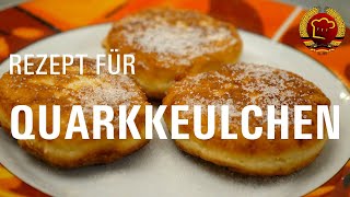 Wunderbares Quarkkeulchen Rezept zum selber backen (Omas DDR Rezept)