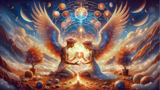 💕🌌 Archangel Chamuel's Heart Healing: 639Hz Love & Compassion Meditation -💖⚖️ #HarmoniousConnections