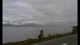 Osorno - The view of the lake from the Osorno side