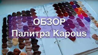 Обзор палитры Kapous