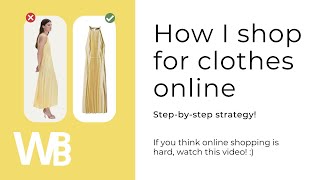 How to properly buy clothes online | Online shopping for everyday clothes