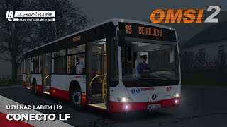 OMSI 2 #090 [CZ] Šílená mlha v Ústí » 19 | MB Conecto LF (Citybus 628c LF) + DOWNLOAD