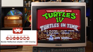 [1080p] RetroArch | Reflection shader + Trinitron Overlay