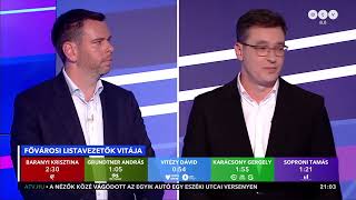 Budapesti listavezetők ATV vita része 1/4