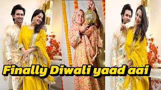 Shoaib aur Saba ki matlab ki Diwali 😂 || Diwali look#saba_ibrahim #shoaibibrahimvlog