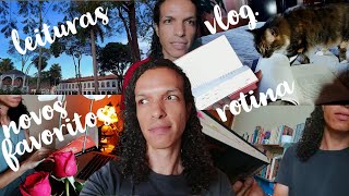 uma semana comigo: leituras, rotina e conversando sobre livros (novos favoritos) | vlog de leitura