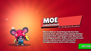 Getting Moe In Brawl Stars!