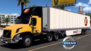 American Truck Simulator | Estes | Volvo VNL 300 | Fresno (CA) to Redding (CA)