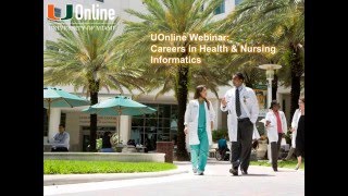 UOnline Webinar: Careers in Health & Nursing Informatics