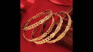 Gold Bangles Design 2024 With Weight/Daily Wear Gold Bangles Designs #gold #bangles #meesho#flipkart