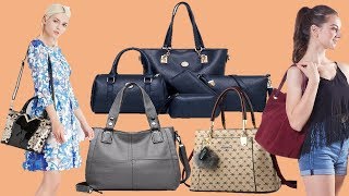 Top 5 Stylish Branded Leather Handbags for Girls & Women | Latest Stylish Handbags Fashion for Women