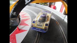 SCALEXTRIC CAR JAGUAR XJR9 C418 FAST AND SERVICED. MANY NEW PARTS. For sale! link in description.