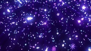 Christmas Falling Snowflakes Background