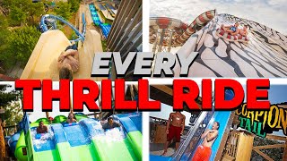 Every Thrill Ride at Noah's Ark Waterpark RANKED! (With On-Ride Povs)