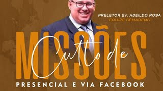 Culto de Missões - 05.07.2020