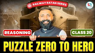 Railway Ratan Series | Railway Reasoning | Puzzle | #20 | Reasoning By Arun Sir