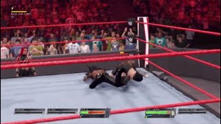 WWE2K22 RAW DOUDROP W/ THE AUTHORITY VS KELLY LUTHOR W/ SAMANTHA WANG