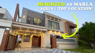 10 Marla Height Location House with Mezzanine | Bahria Greens Overseas Sector | OREAL Properties