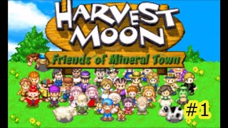 The A-Hole Farmer || Harvest Moon : Friends Of Mineral Town - Episode 1