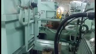 Observing the Operation of the  Steering Gear Hydraulic Pumps for the Ship's Rudder