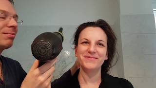 ASMR Hair dryer sound one real entire week. Total relax!