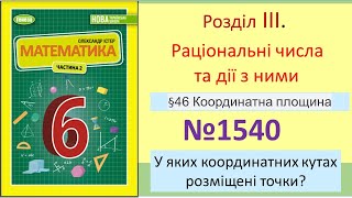 №1540_Координатна площина_математика 6 клас НУШ_Істер 2023