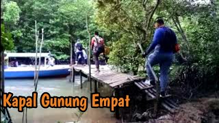 MANCING PAKAI KAPAL GUNUNG 4 SPOT MUARA RIKO KAPTEN UWA RUDING