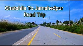 Ghatshila To Jamshedpur By Road || घटशीला से जमशेदपुर बाइक से सफर #jamshedpur #jharkhand #bike