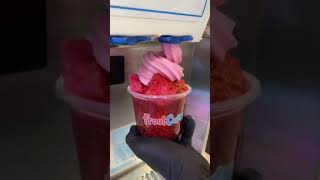 Watermelon chilli icecream#food #icecream #shortsvideo #streetfood