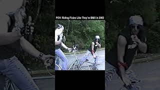 Riding Fixies like BMX in 2002!