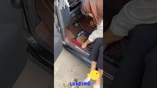 How to install the long rabbit fur seat cover🚗？ - Muchkey shows you