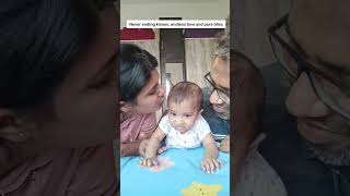 Cute baby reactions #cutebaby  baby #shorts #shortsvideo #baby #babygirl #comedy #family #parenting